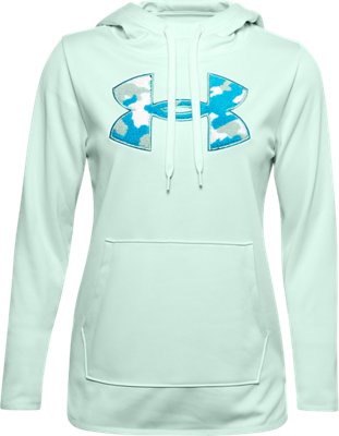 under armour camo hoodie big logo
