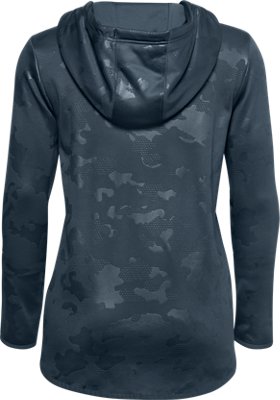 blue camo under armour hoodie