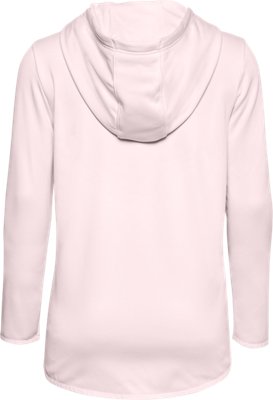 camo under armour hoodie with pink logo