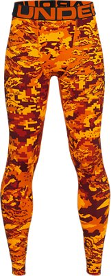 under armour orange leggings