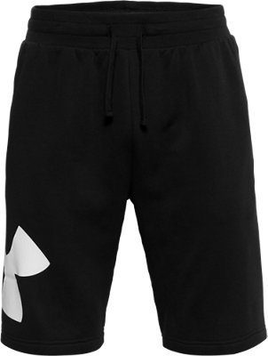 men's ua rival fleece logo shorts