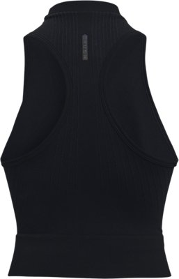 Women's UA RUSH&trade; Seamless Crop Top image number 6