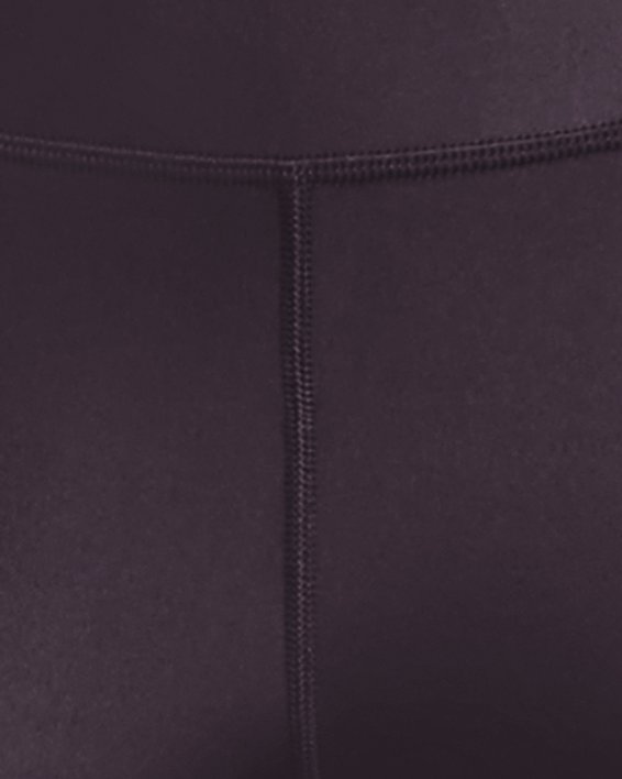 Shorts HeatGear® de Tiro Medio para Mujer, Purple, pdpMainDesktop image number 5