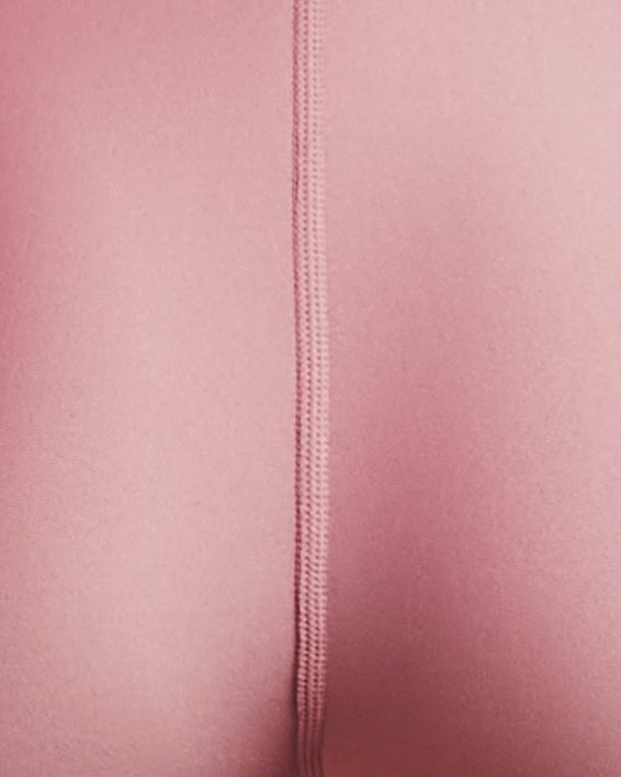 女士HeatGear® Armour中腰短褲 in Pink image number 5