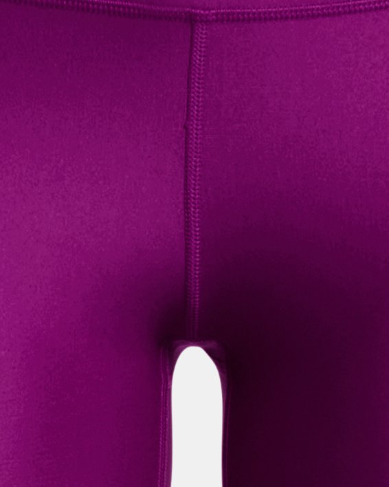 Women's HeatGear® Bike Shorts, Purple, pdpMainDesktop image number 4
