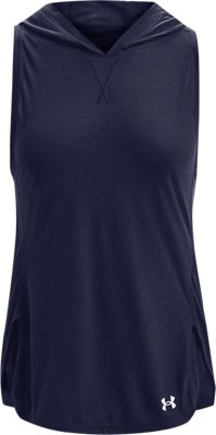 womens under armour sleeveless hoodie