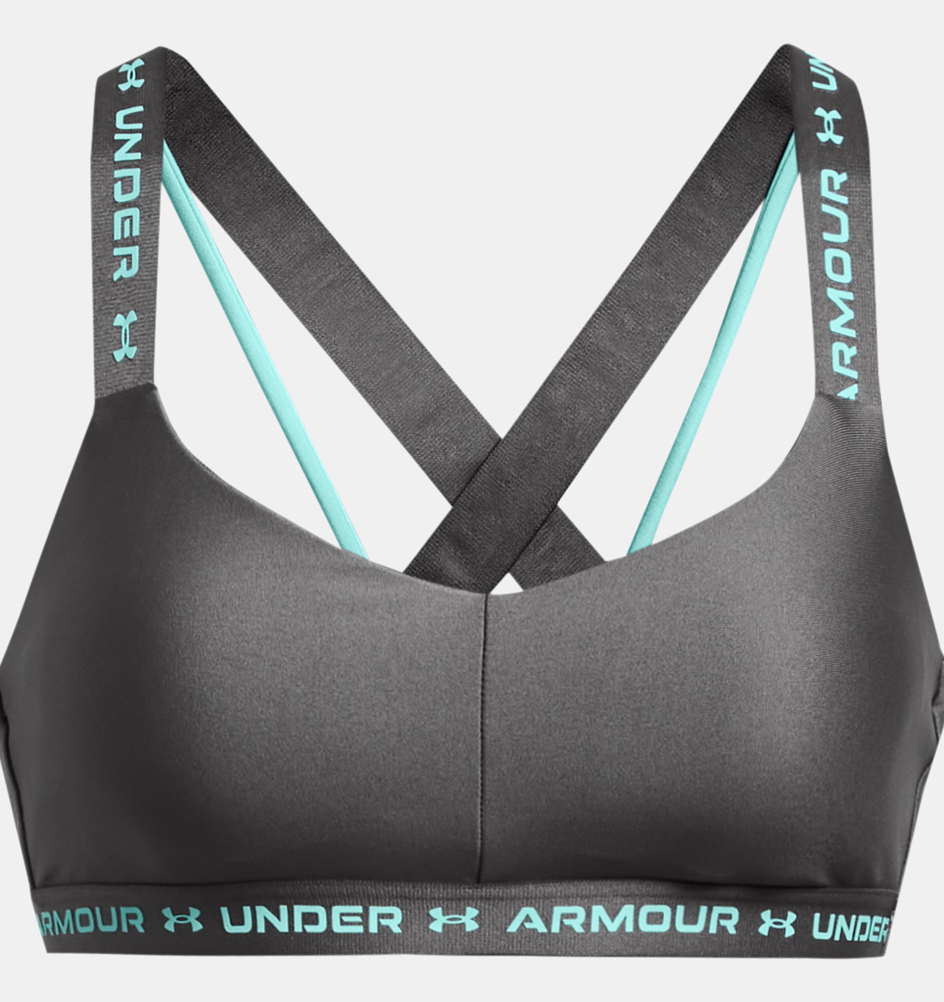 Under Armour Kid Girls/Filles/Chicas Crossback Sports Bra Black