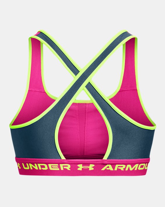 Under Armour Women's Armour® Mid Crossback Sports Bra. 12