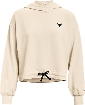 women's project rock terry hoodie