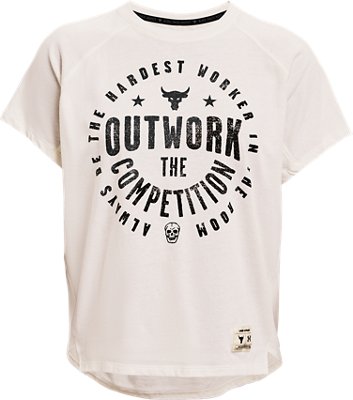 Women's Project Rock Outwork Short Sleeve image number 4