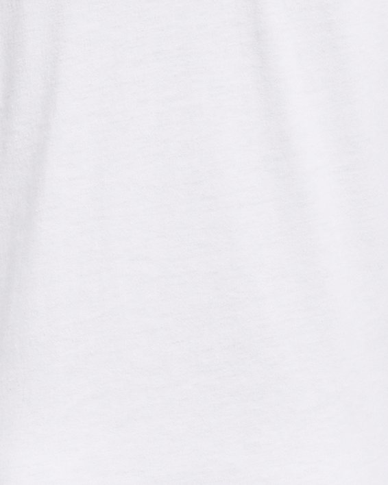 Girls' UA Graphic Short Sleeve, White, pdpMainDesktop image number 1