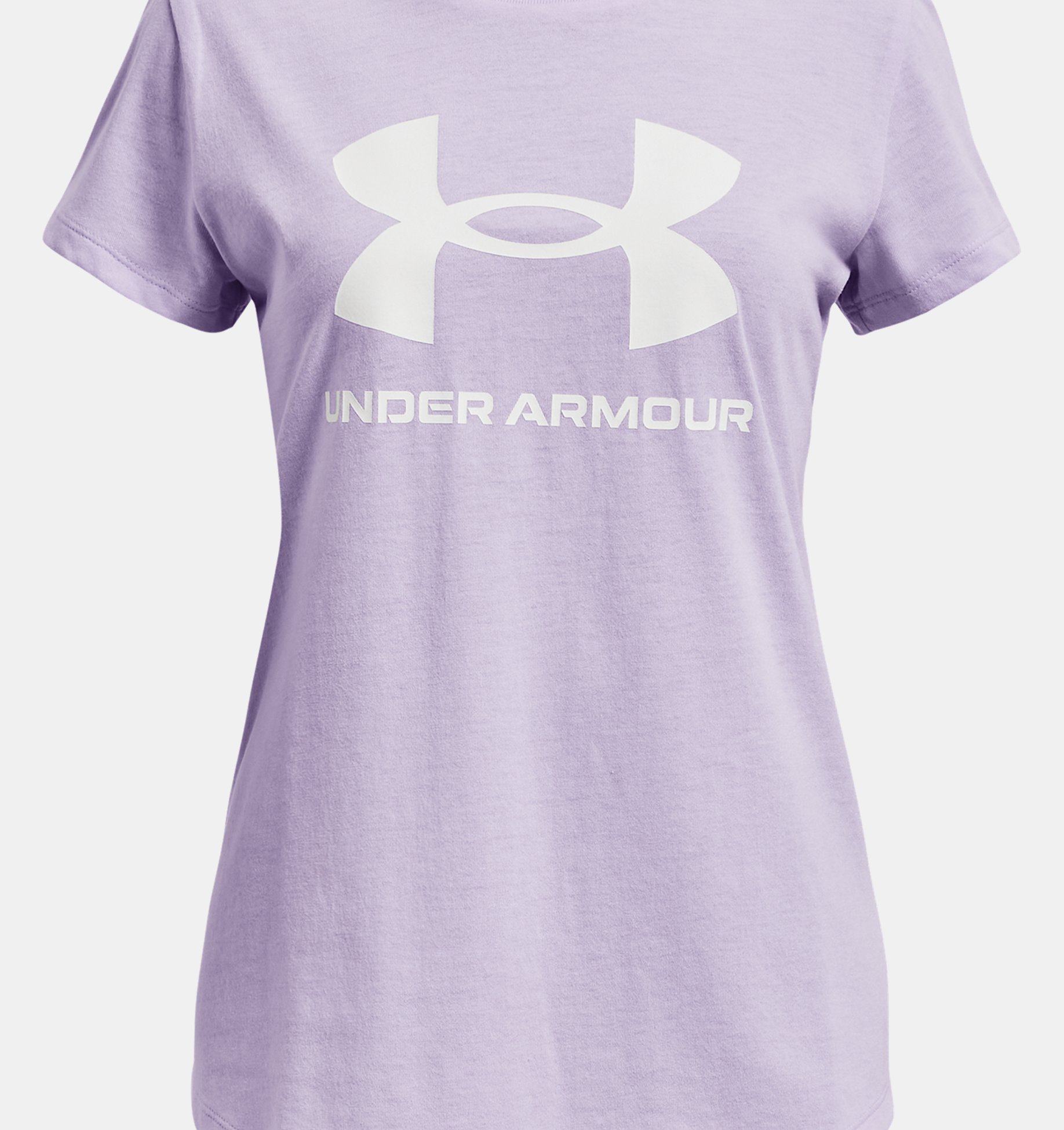 Dureza damnificados Sin cabeza Camiseta de manga corta con estampado UA Sportstyle para niña | Under Armour