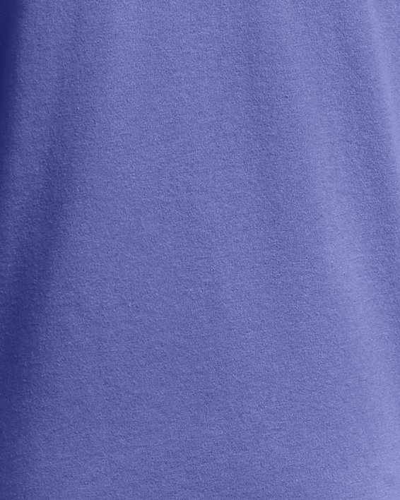 Haut à manches courtes et motif UA Sportstyle pour fille, Purple, pdpMainDesktop image number 1