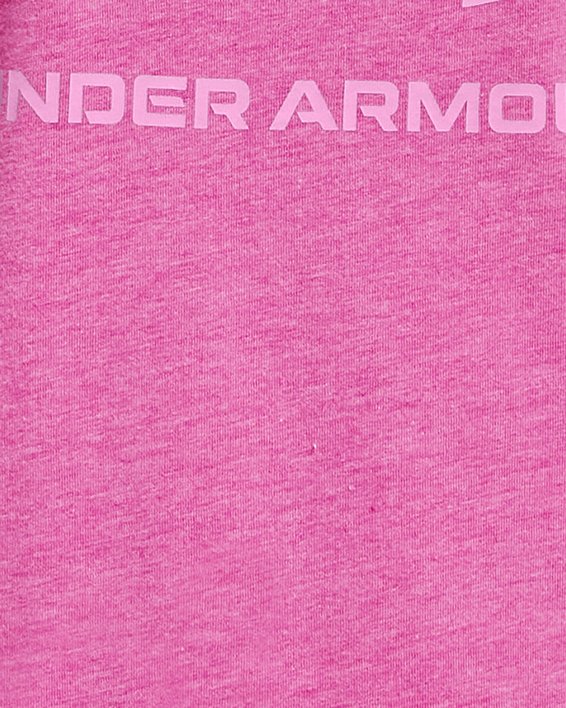 Under Armour Girls' UA Sportstyle Graphic Short Sleeve. 2