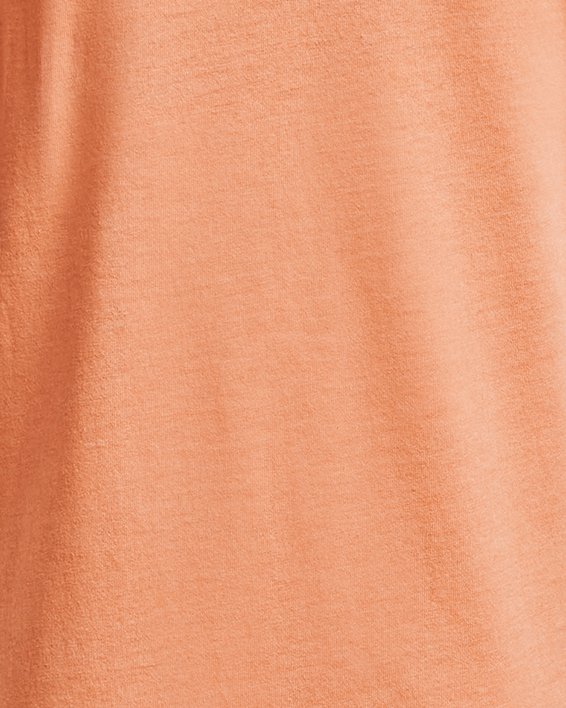 Girls' UA Graphic Short Sleeve in Orange image number 1