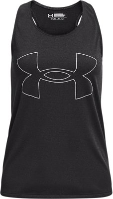 Girls' UA Tech&trade; Big Logo Tank image number 0