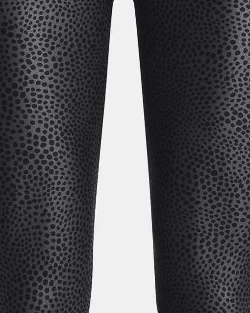 Girls' HeatGear® Armour Printed Ankle Crop