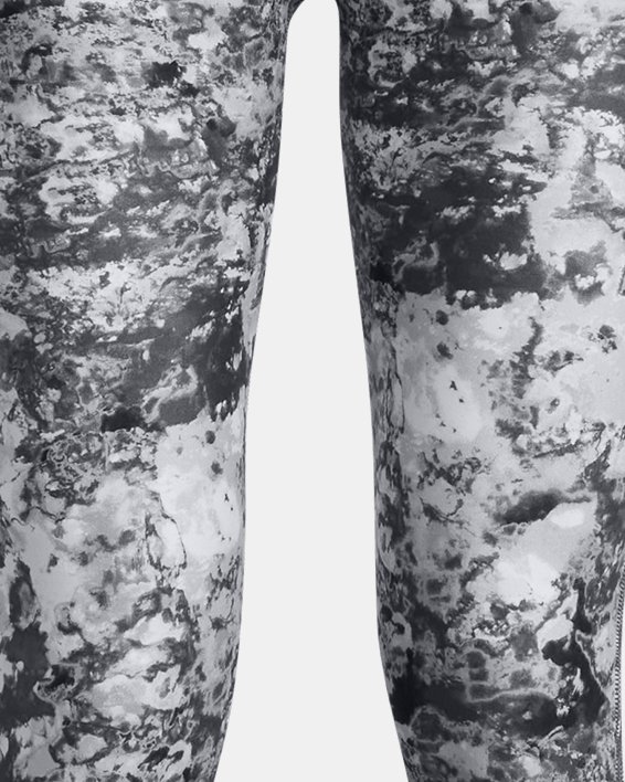 Pescadores HeatGear® Armour Printed Ankle Crop para niña, Gray, pdpMainDesktop image number 0