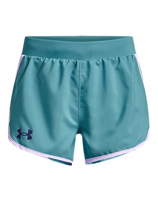 Under Armour Girls' UA Fly-By Shorts. 1