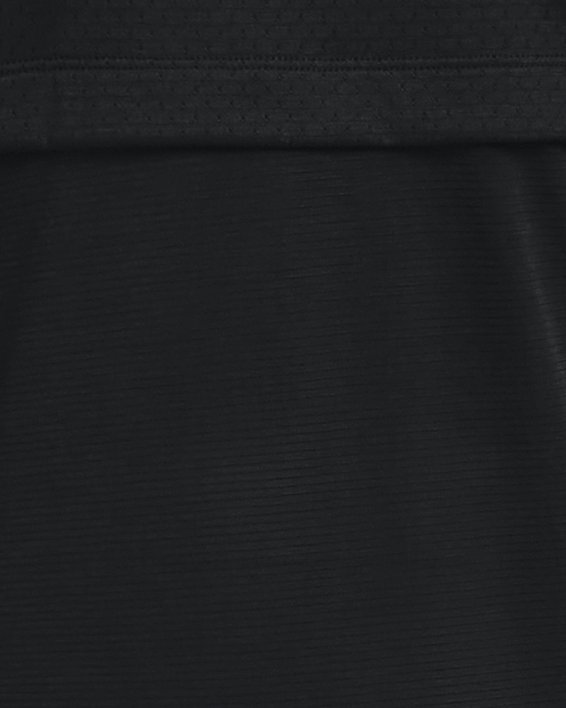 女士UA Streake Run短袖T恤 in Black image number 5