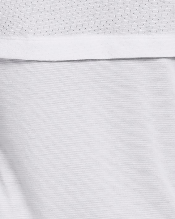 女士UA Streake Run短袖T恤 in White image number 5
