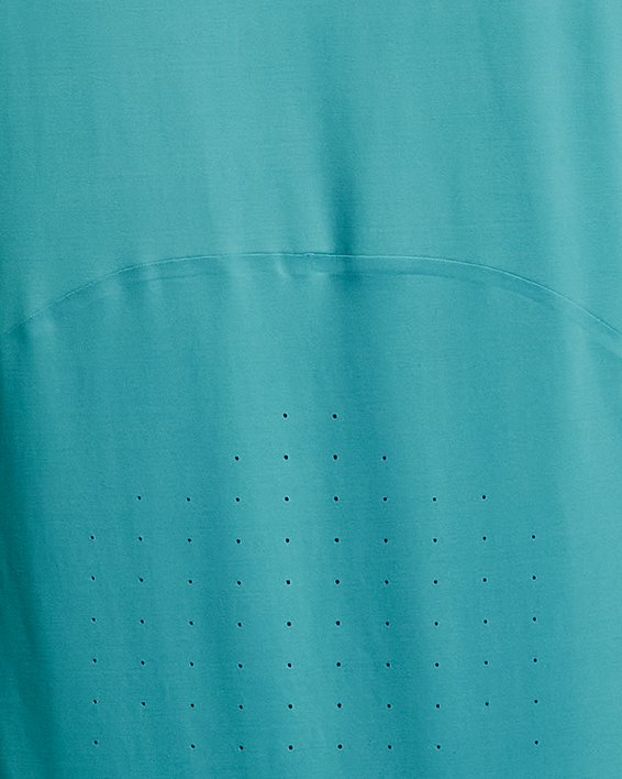 Men's UA Iso-Chill Perforated Short Sleeve, Blue, pdpMainDesktop image number 6