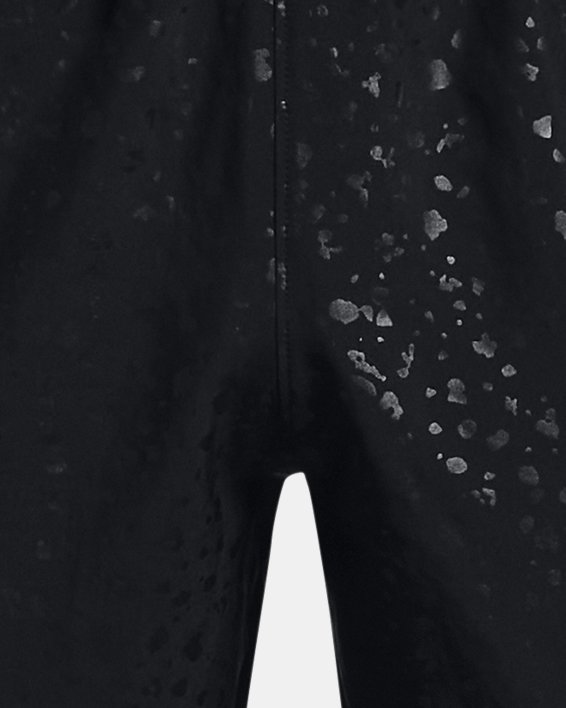 Herenshorts UA Woven Emboss, Black, pdpMainDesktop image number 4