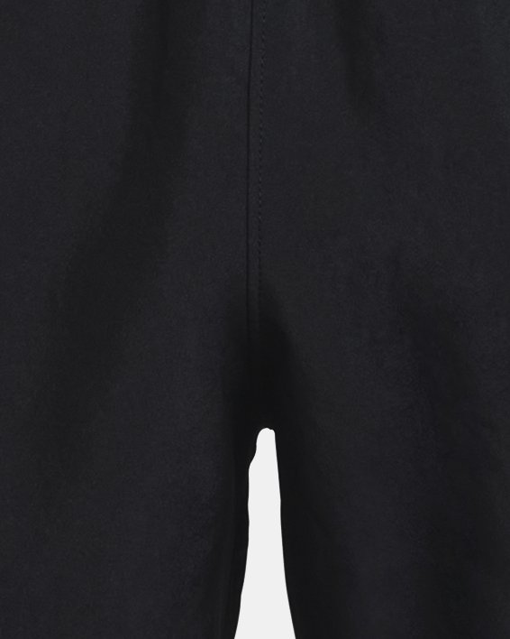 Men's UA Woven Graphic Wordmark Shorts in Black image number 4