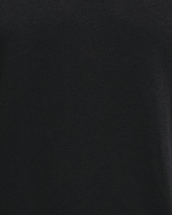 Maglia a manica corta UA Rival Terry AMP da uomo, Black, pdpMainDesktop image number 4