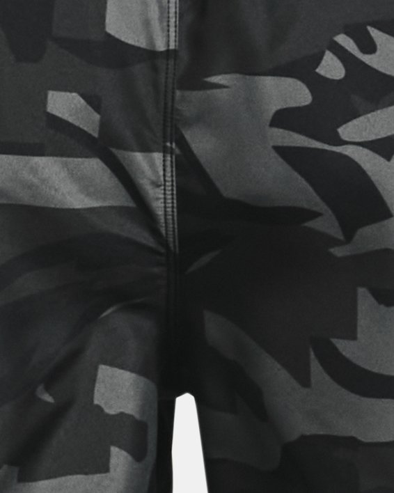 Men's UA Speed Stride Print Shorts, Black, pdpMainDesktop image number 7