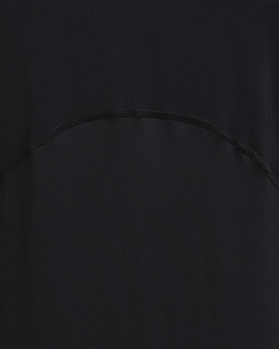 Men's HeatGear® Fitted Long Sleeve, Black, pdpMainDesktop image number 5