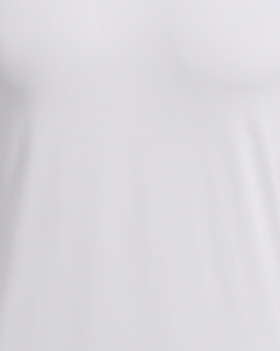 Men's HeatGear® Fitted Long Sleeve, White, pdpMainDesktop image number 5
