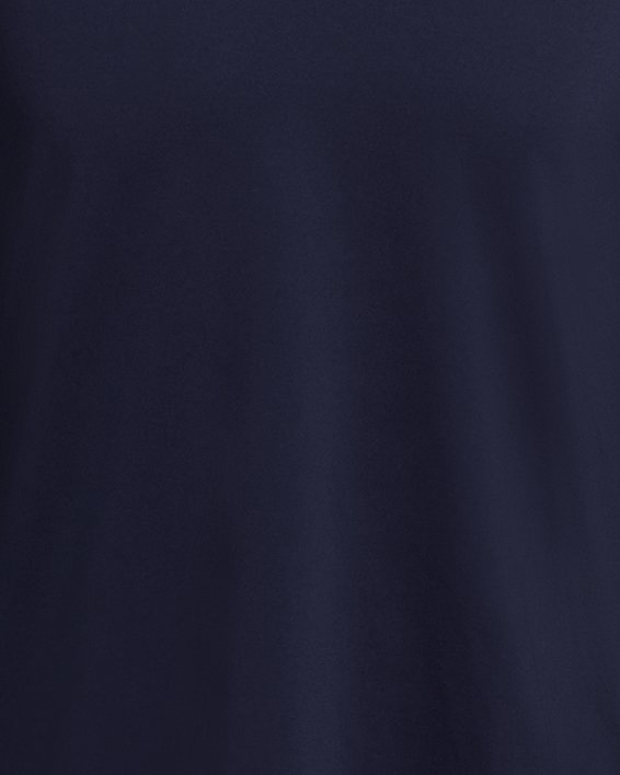 Men's HeatGear® Fitted Long Sleeve, Blue, pdpMainDesktop image number 2