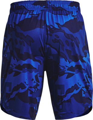 under armour men's train stretch camo shorts