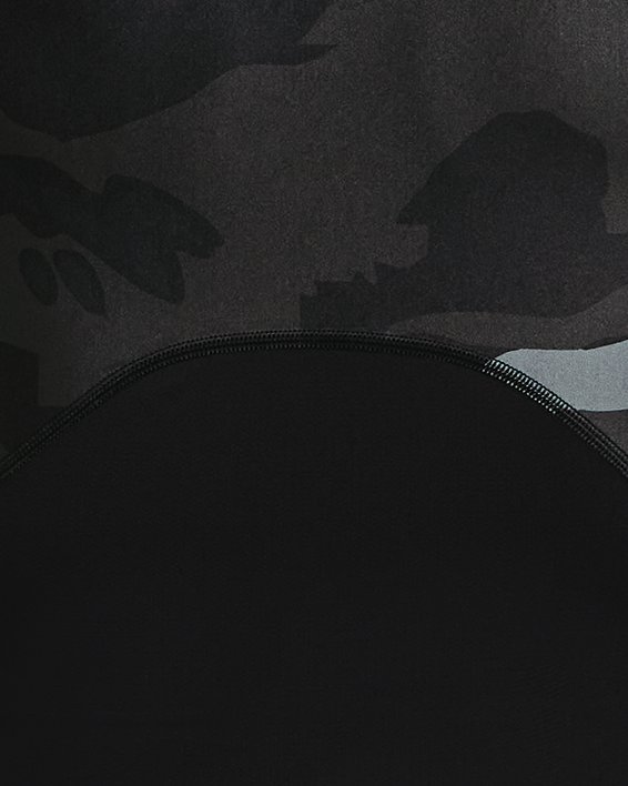 Men's UA Iso-Chill Compression Printed Short Sleeve, Black, pdpMainDesktop image number 6