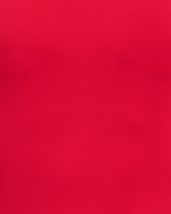 Men's HeatGear® Short Sleeve, Red, pdpMainDesktop image number 4