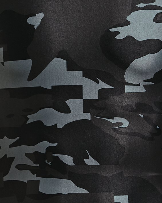 Men's UA Iso-Chill Compression Printed Long Sleeve, Black, pdpMainDesktop image number 5
