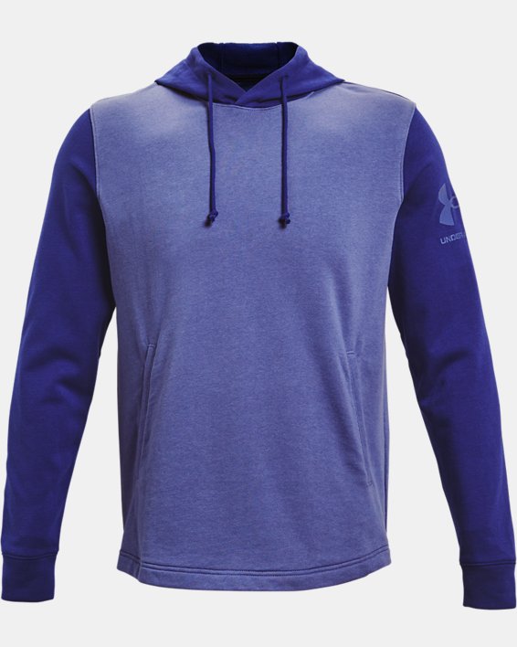 Under Armour Men's UA Rival Terry Colorblock Hoodie. 5