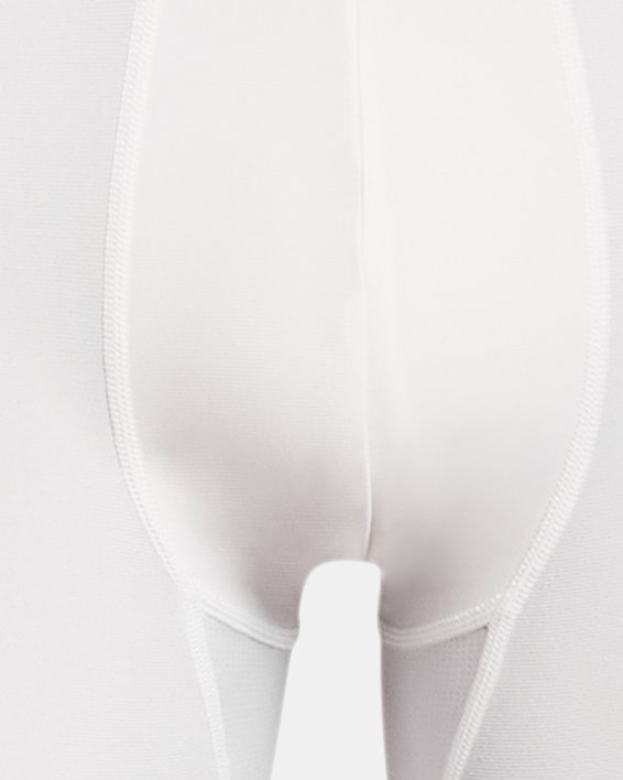 Men's HeatGear® Compression Shorts, White, pdpMainDesktop image number 4
