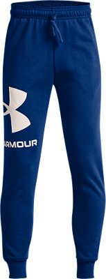 ua rival fleece logo joggers