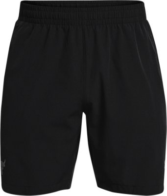 no boundaries men's woven jogger shorts