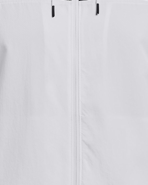 남성 UA 스포츠스타일 윈드브레이커 재킷 in White image number 4