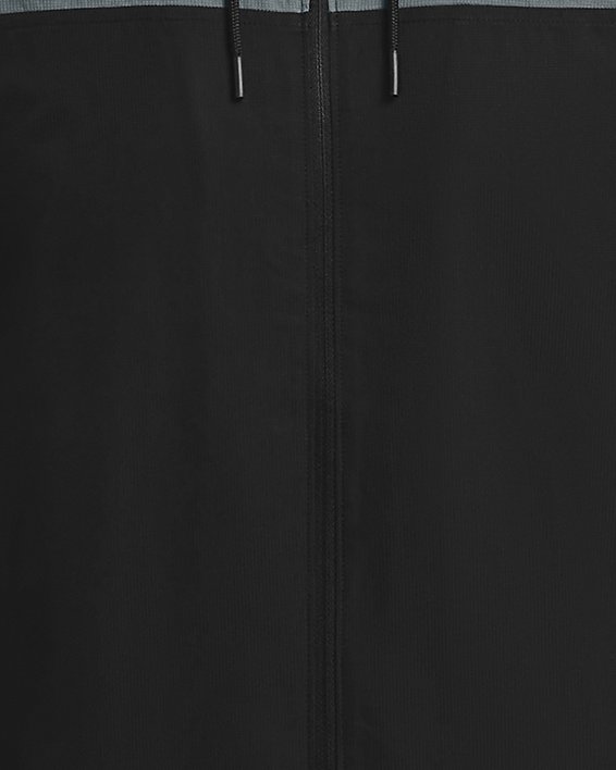 Men's UA Sportstyle Camo Windbreaker Jacket, Black, pdpMainDesktop image number 4