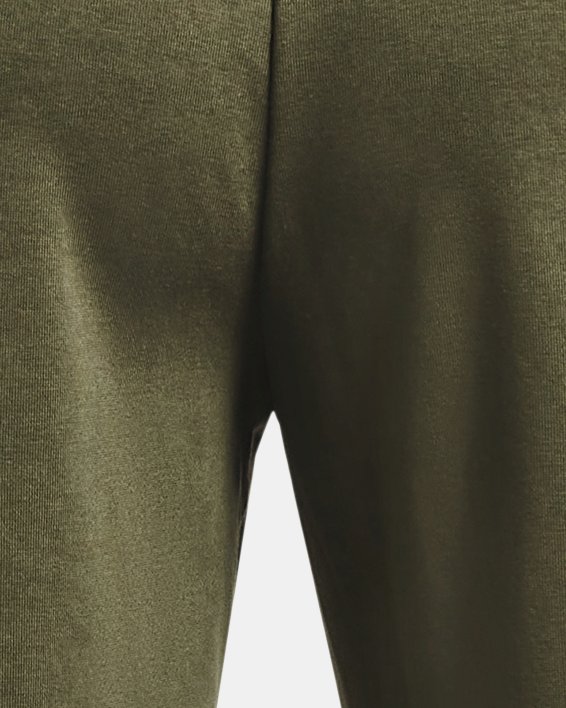 Herren UA Rival Shorts aus French Terry, Green, pdpMainDesktop image number 5
