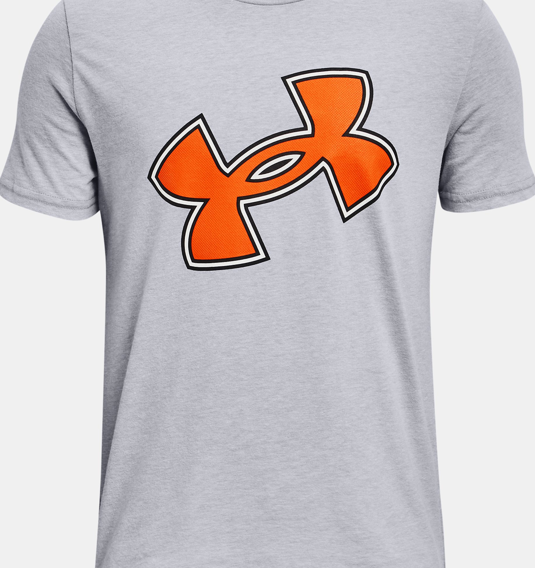 Boys' UA HoopsCore T-Shirt, Gray, pdpZoomDesktop image number 0