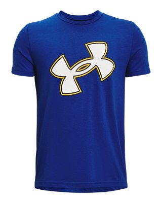 Boys' UA HoopsCore T-Shirt, Blue, pdpZoomDesktop image number 0