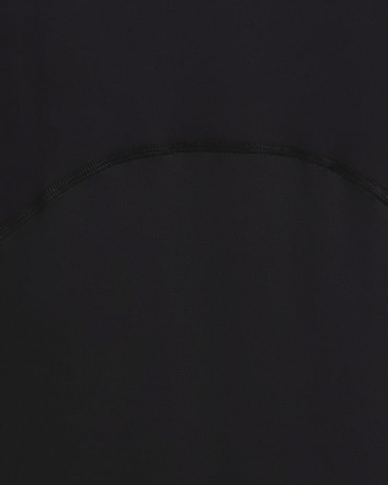 Men's HeatGear® Fitted Short Sleeve, Black, pdpMainDesktop image number 6