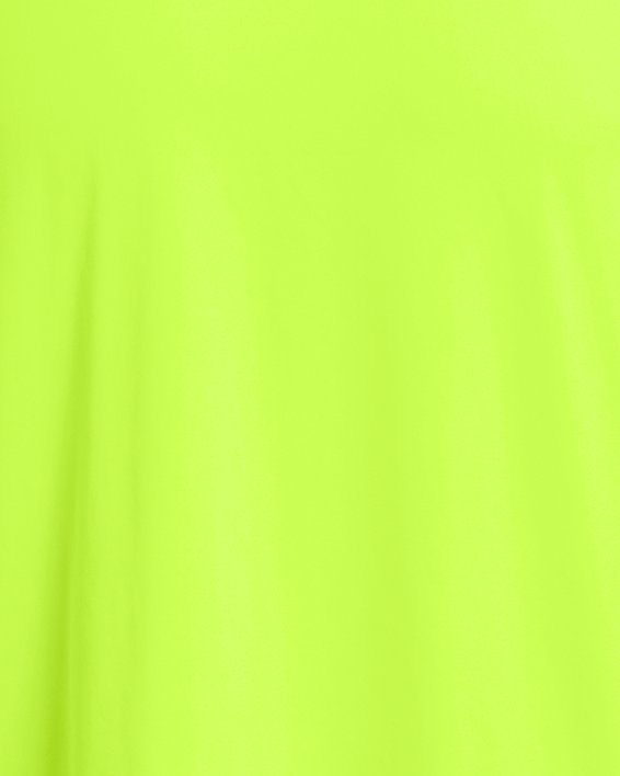 Men's HeatGear® Fitted Short Sleeve, Yellow, pdpMainDesktop image number 2