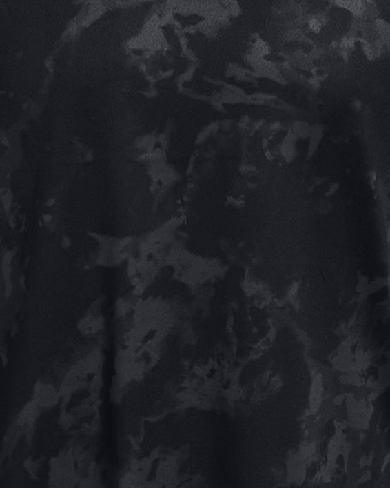 UA TECH ABC CAMO SS in Black image number 2