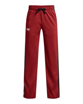 Boys' UA Brawler 2.0 Pants, Red, pdpZoomDesktop image number 0